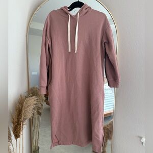 Madewell sweatshirt dress MWL size sm